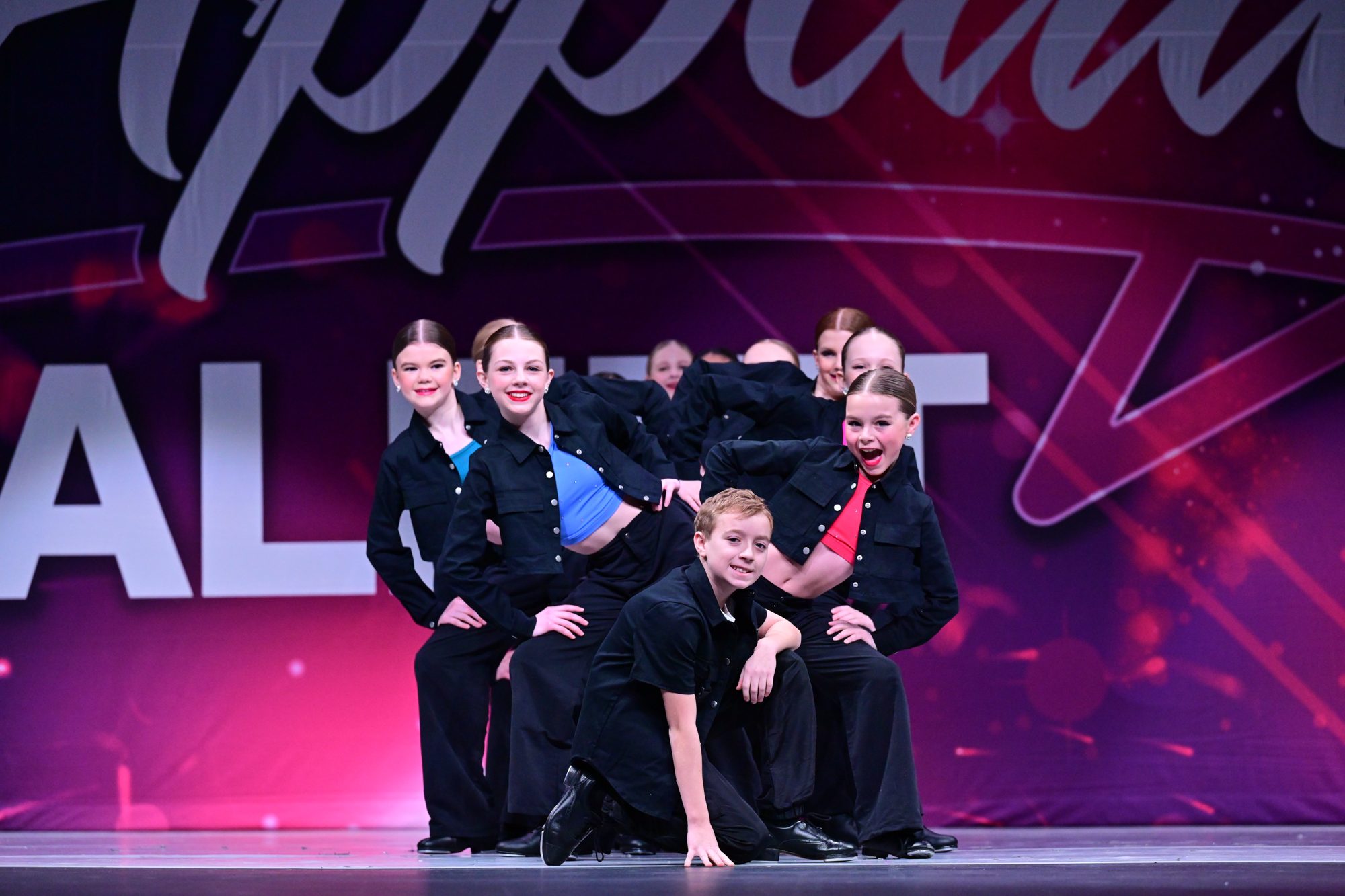 Fresh Coast Dance company dancers at competition
